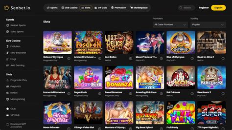 Seabet Casino Review .